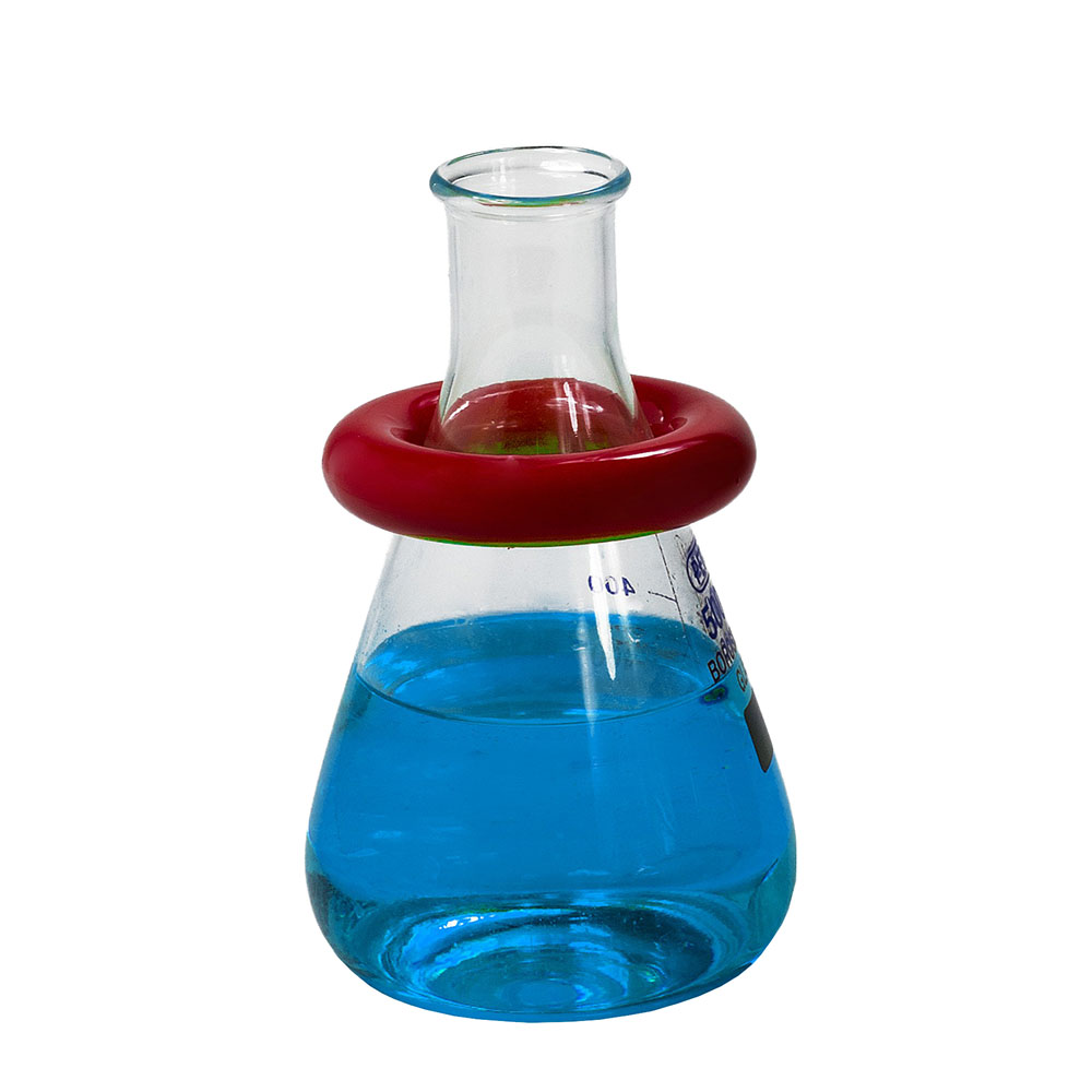 BelArt Round 1LB Lead Ring Flask Weight With Vikem Vinyl Coating 18307